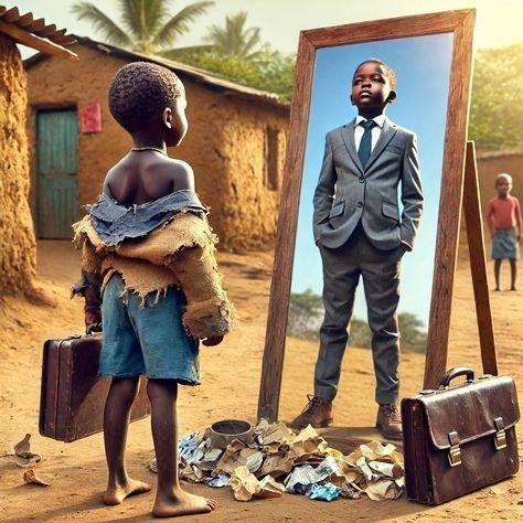 A child seeing his potential